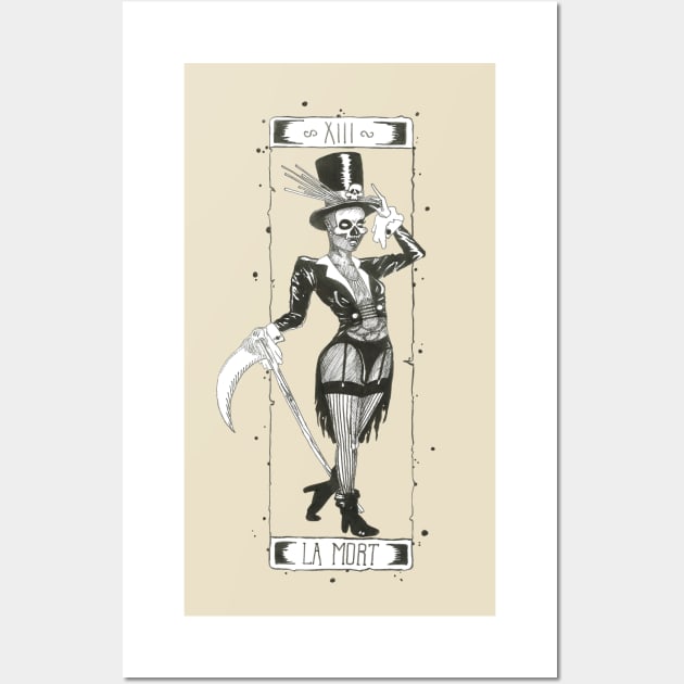 Tarot Card: Death Wall Art by Créa'RiBo